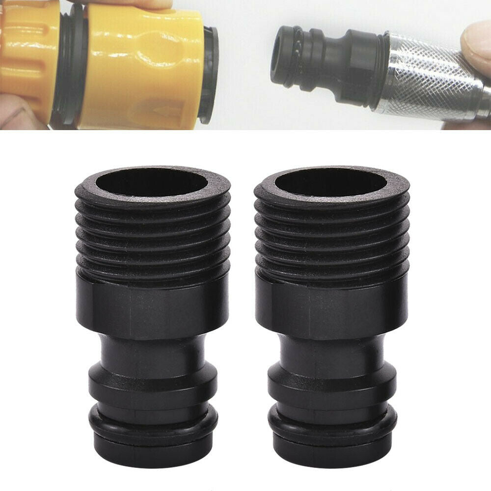 new 2pc 4point External thread Close Pipe Nipple Threaded Fitting Pipe Connector