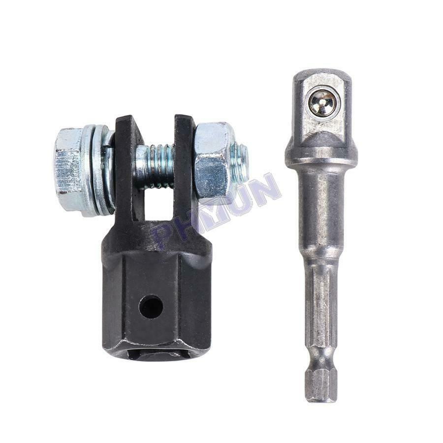 1/2 Inch Scissor Jack Adapter + Socket For Drive Impact Wrench & Lug Wrench