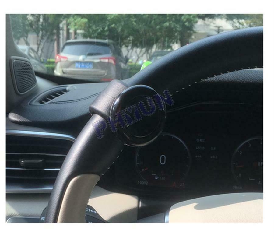 12V Refit Car Steering Wheel Wireless Horn Button w/ Receiver Box Labor Saving