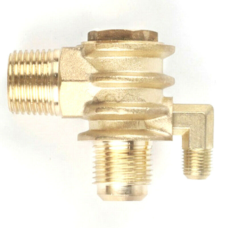 3-Port Check Valves One Way Male-Threaded Workshop Air Compressor 20*19*10mm SJ
