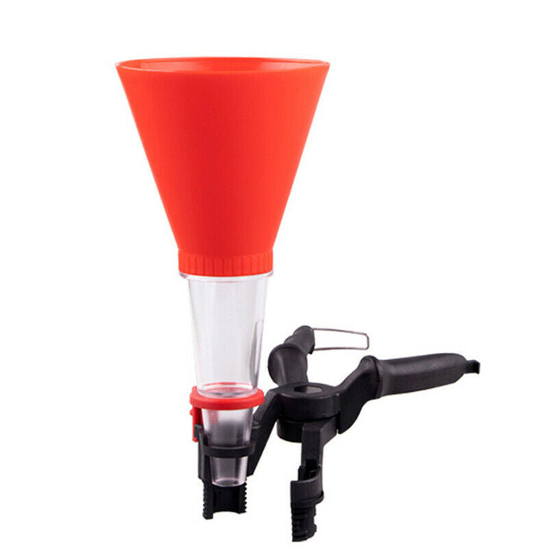 Engine Oil Funnel Car Truck Adjustable Bracket Filling Spout Pour Replace Tool