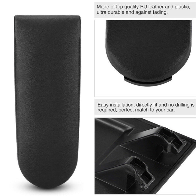 Leather Center Console Armrest Cover Lid Base For Cars Vehical Golf MK4 BeetBDA