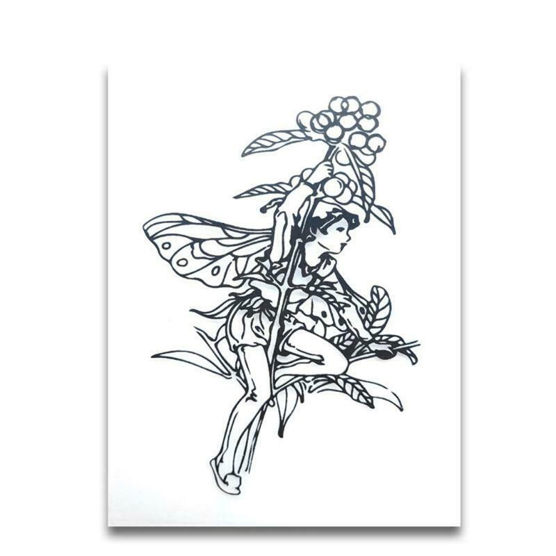 Fruit Fairy Silicone Clear Seal Stamp DIY Scrapbooking Embossing Photo Album
