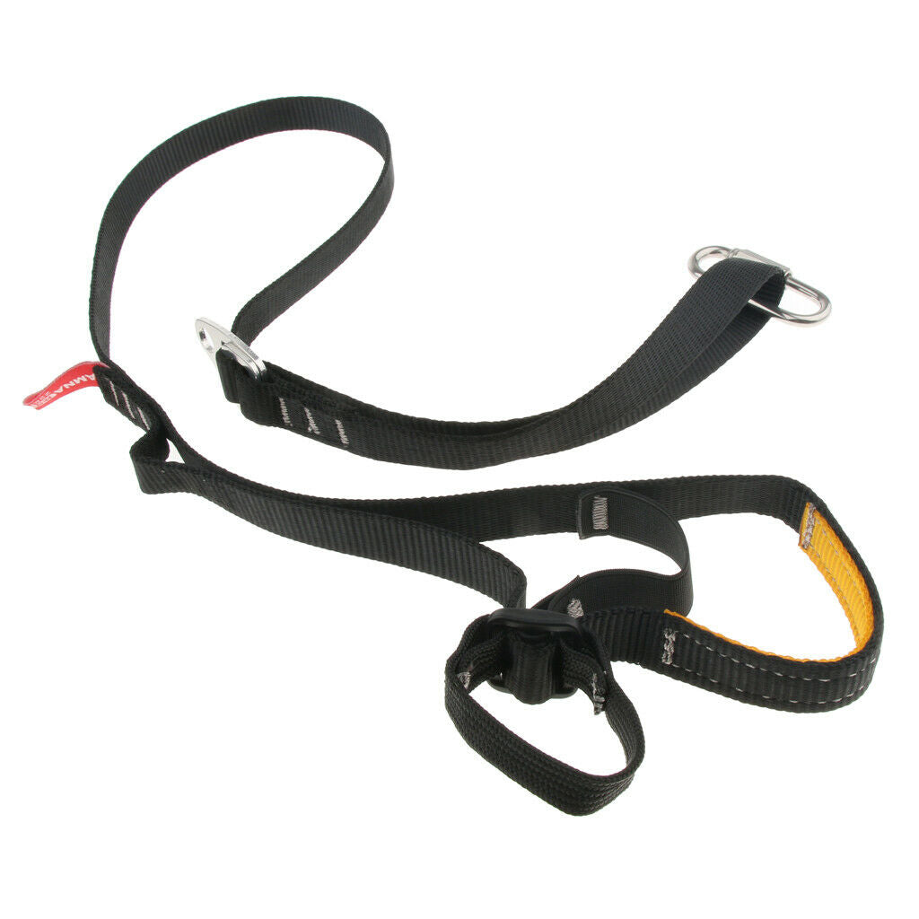 Outdoor Tree Climbing Caving Equipment Adjustable Foot Loop Sling Ascender