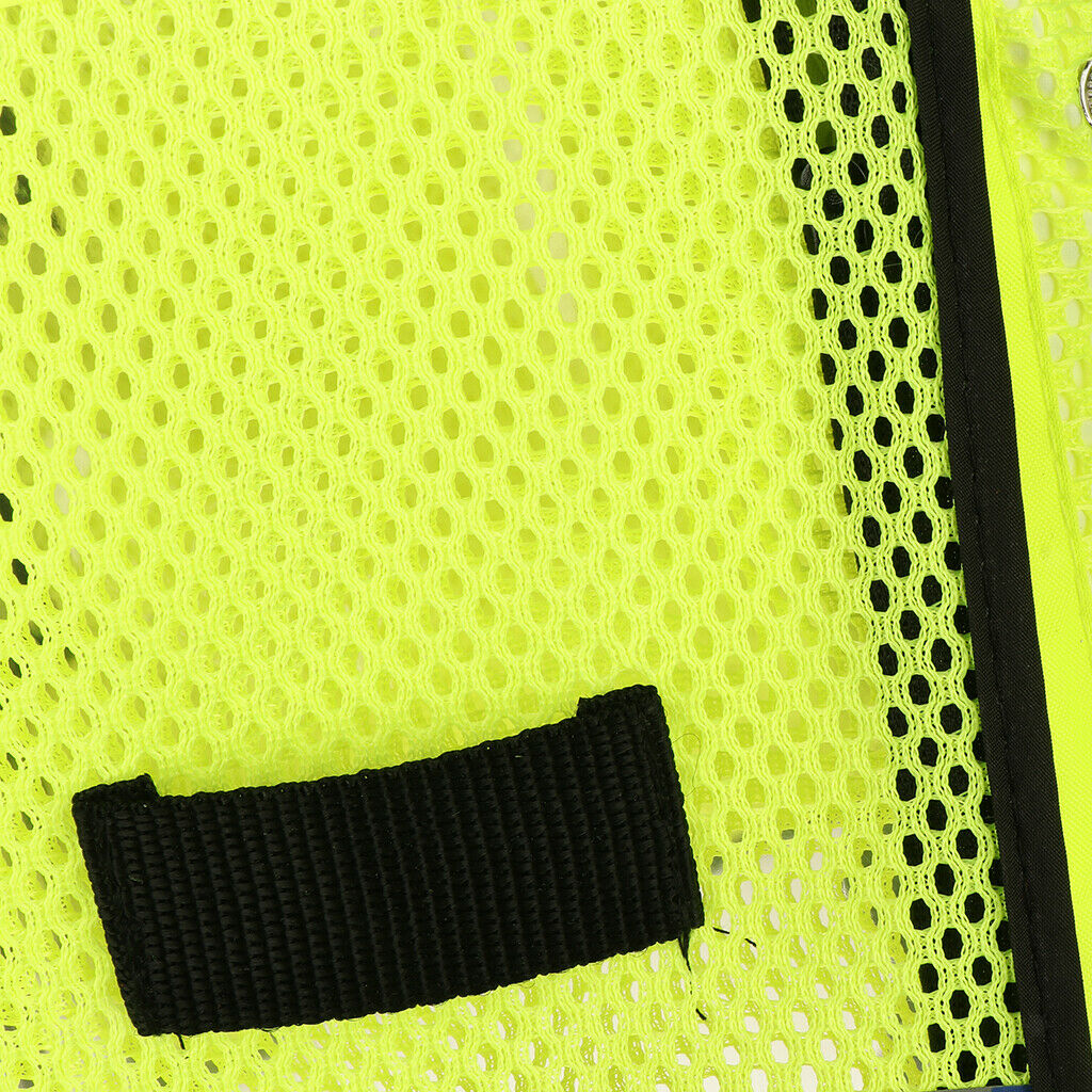 Reflective Warning Vest Working Clothes High Visibility Day Night Protective