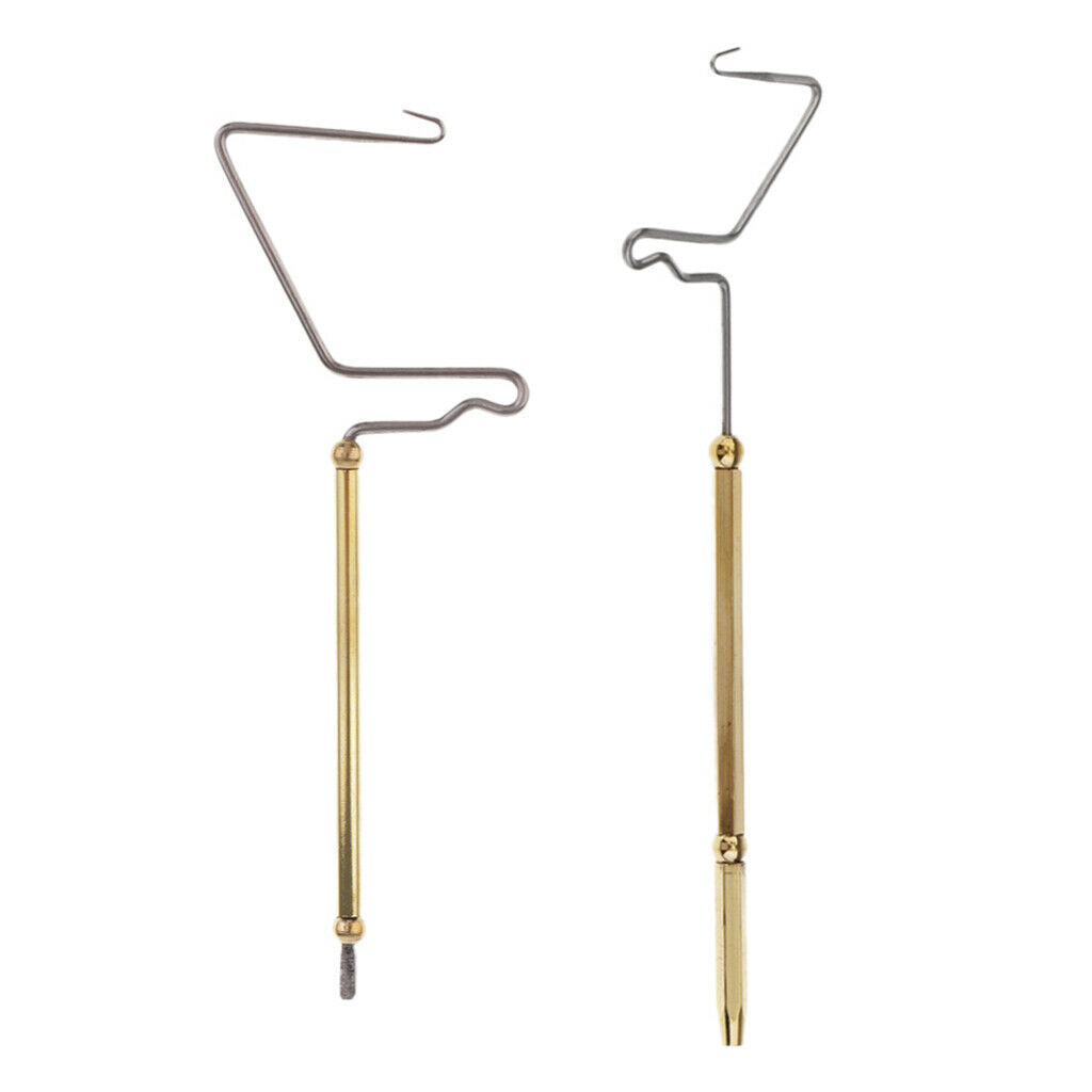 2pcs Rotatable Whip Finisher Fly Tying Tools for Knot Tying