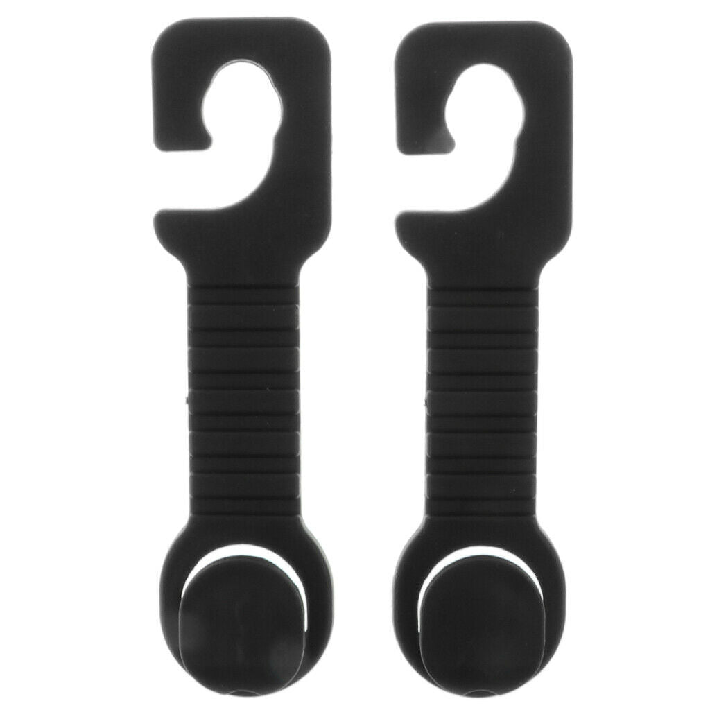 2 Pieces Universal Car Back Seat Headrest Hangers Storage Hooks