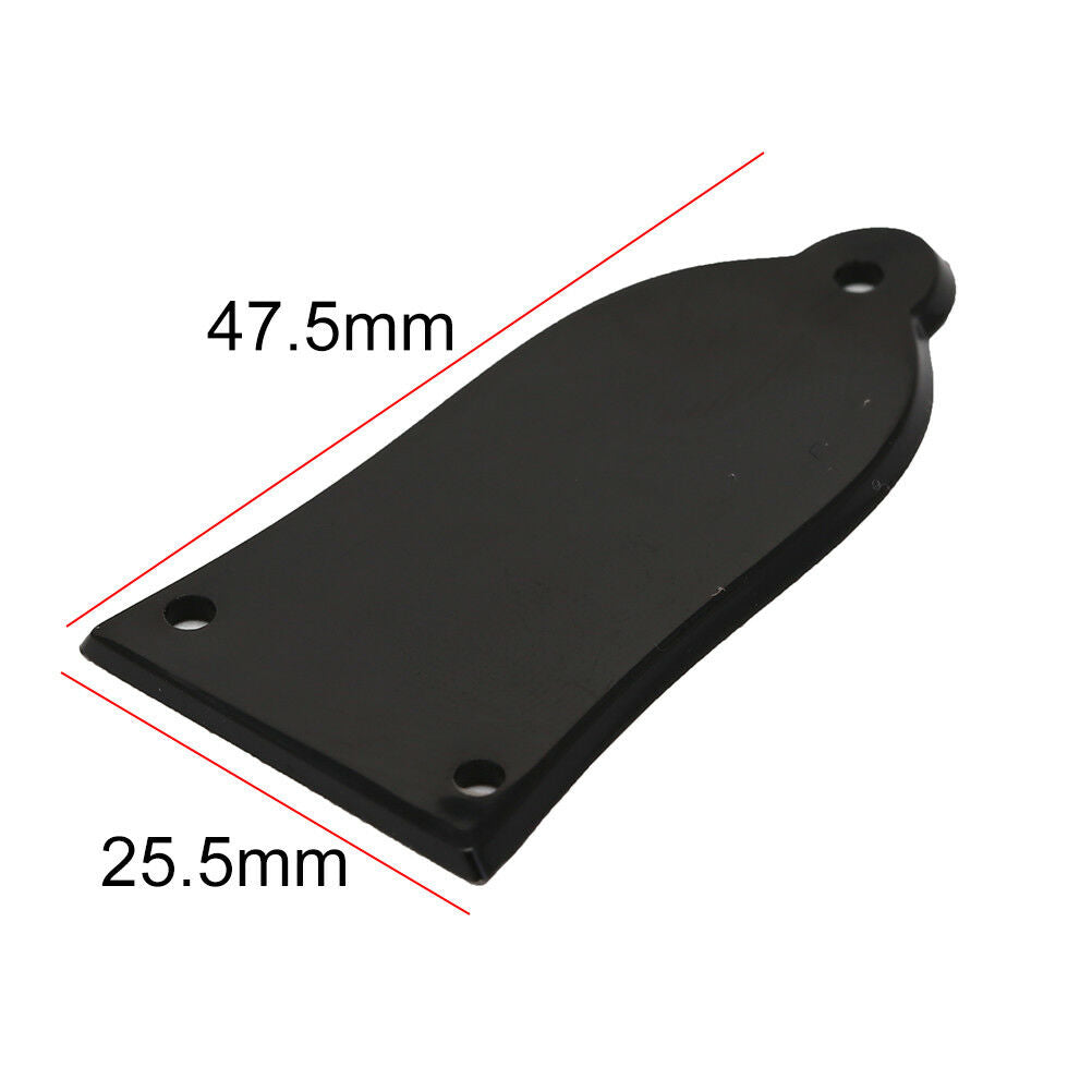 3Hole Bell Shape Plastic Bell Style Electric Guitar Truss Rod Cover SEDD