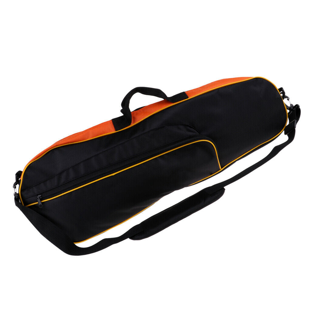 Large capacity racket equipment carrying case for badminton