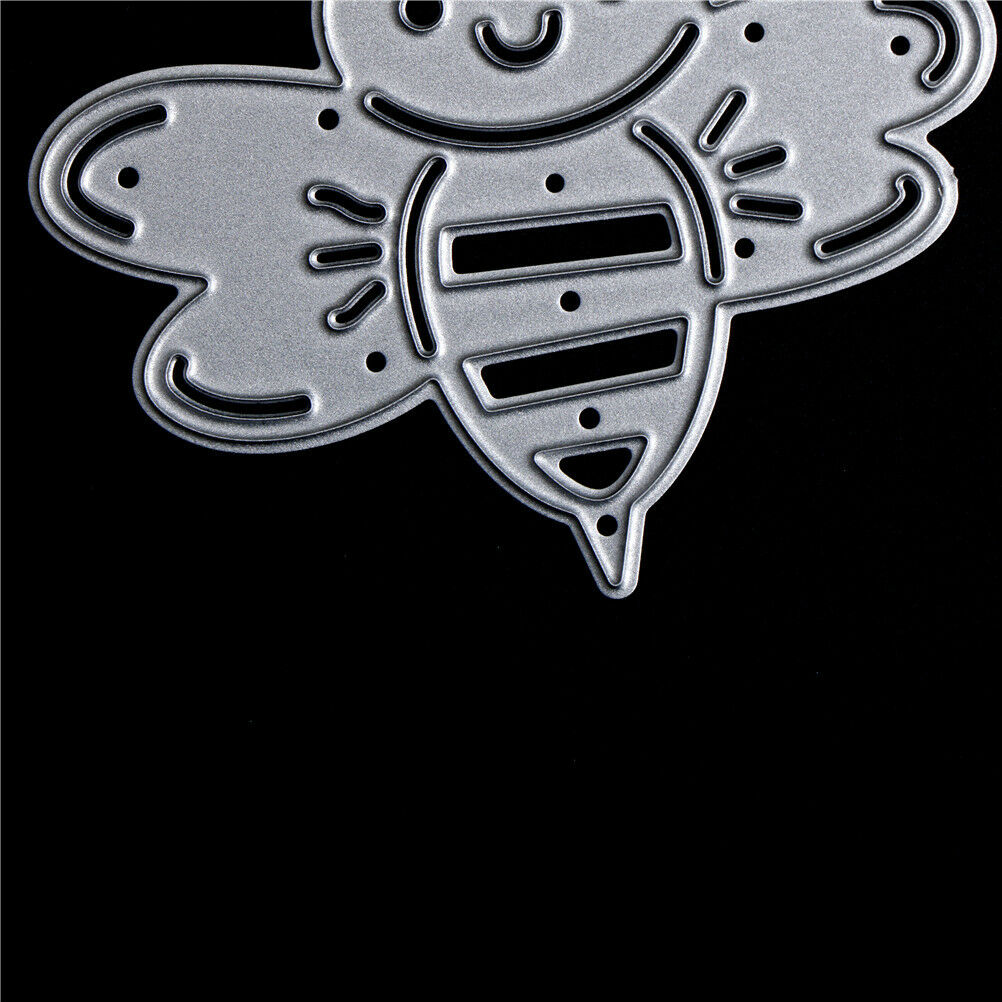 Cute Bee Metal Cutting Dies Stencils For Scrapbooking DIY Album Cards Maki.l8