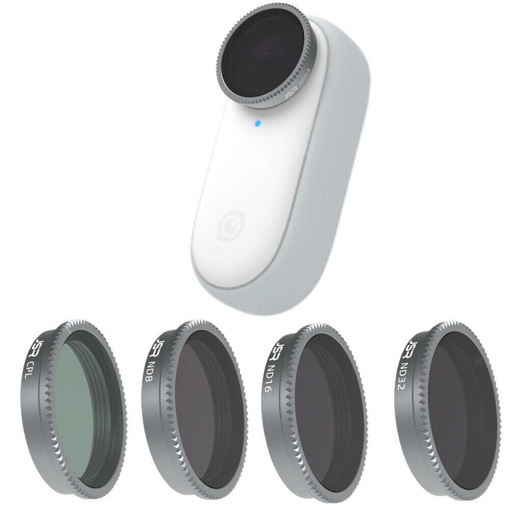 4 Pieces Lens Filters ND8 ND16 ND32 ND64 Replaces for Insta360 GO 2 Durable