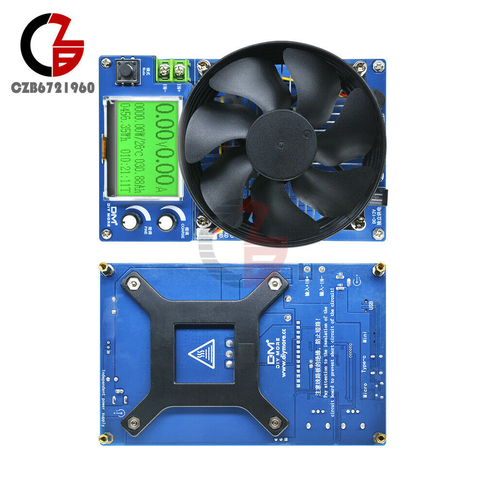 150W Intelligent Electronic Load 150V/10A Battery Discharge Capacity Measurer