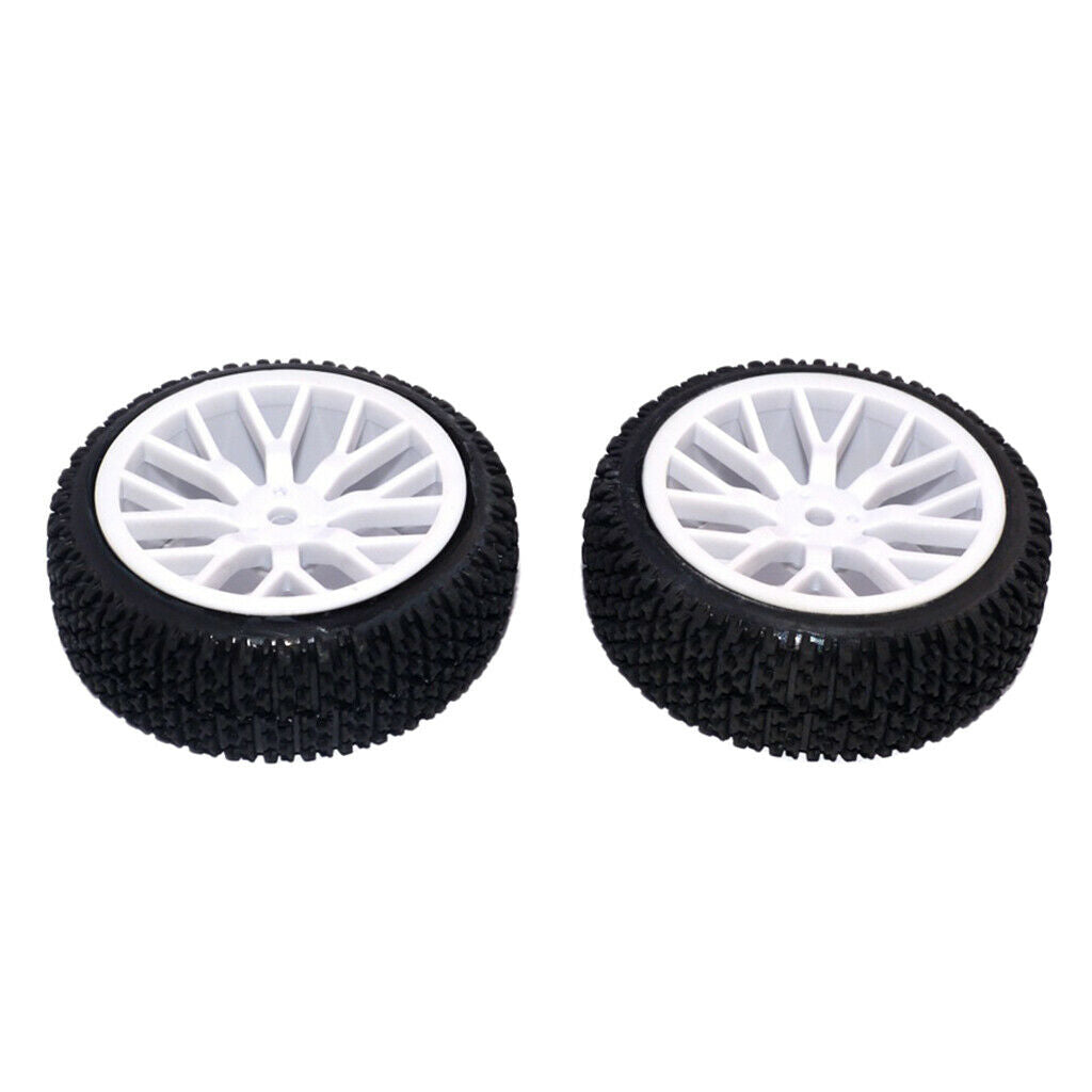 4Pc 1/16 Tire  Car Tires Buggy Tyre Wheel for RC HPI HSP   Wltoy