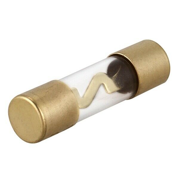 Audio Car 60A 38mmx10mm AGU Glass Tube Fuses 2 Pieces Z2G7