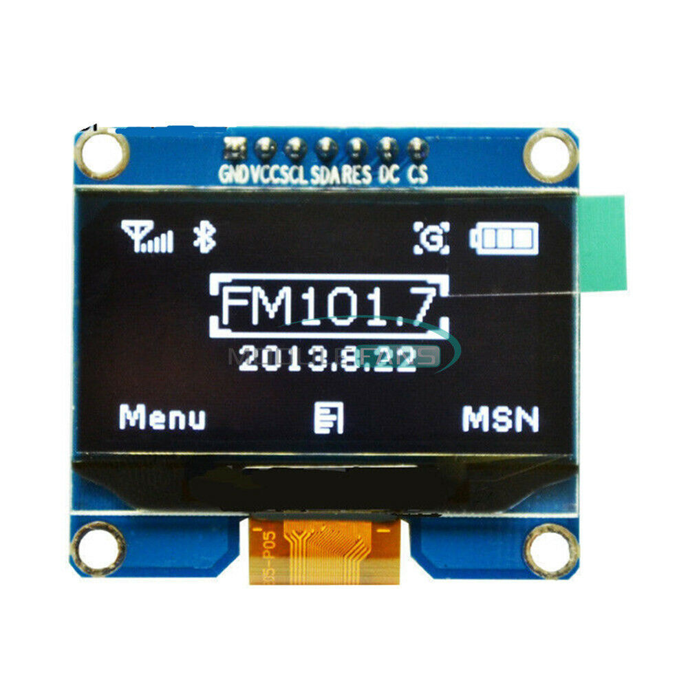 1.54" inch OLED SPD0301 7PIN White Display IIC I2C SPI interface 128*64 Module