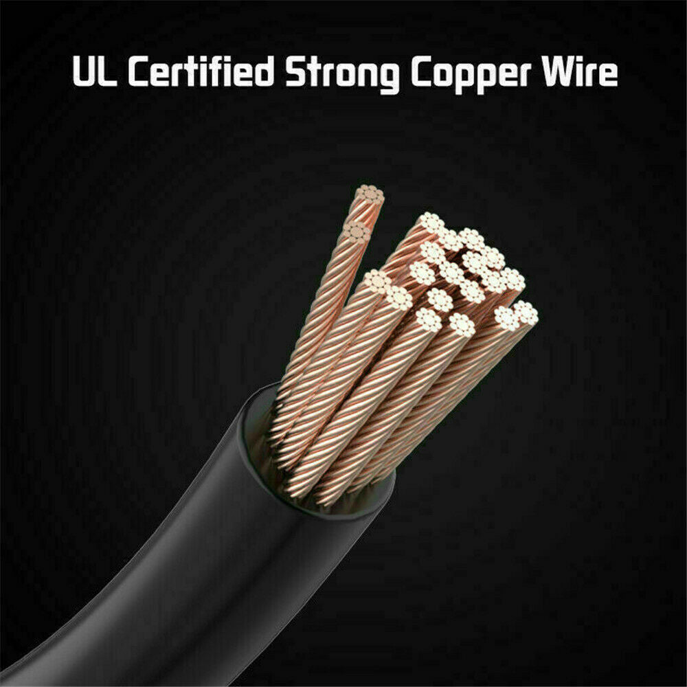5AWG Power Cable Black & Red Wire For FLAMEZUM Pure Sine Wave Power Inverter *1