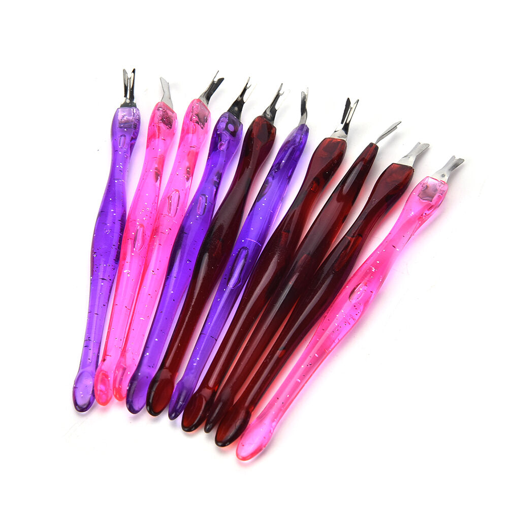 10pc Cuticle Pusher Trimmer Pedicure Nail Toe Manicure Pedicure Nail A âœ”GB`GR