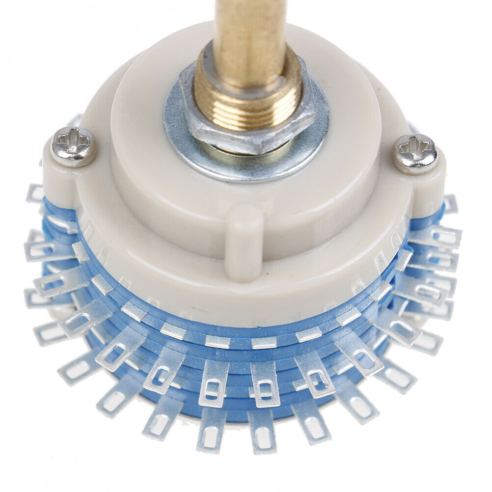 2Pole 24step 2x24 rotary switch attenuator volume control DIY pot potentiome  SJ