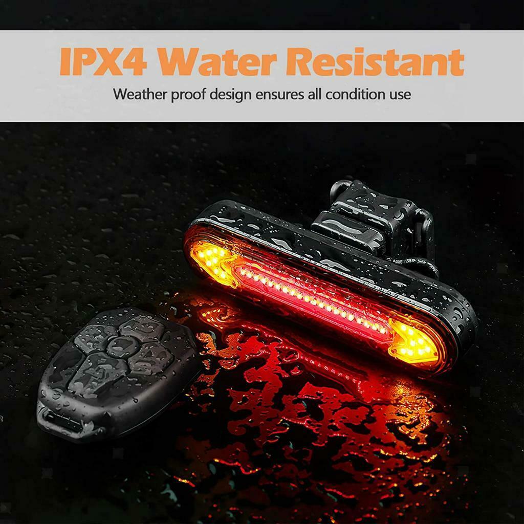 Ultra Bright Bike Light Taillight with Remote Control Fits On Any Road Bikes