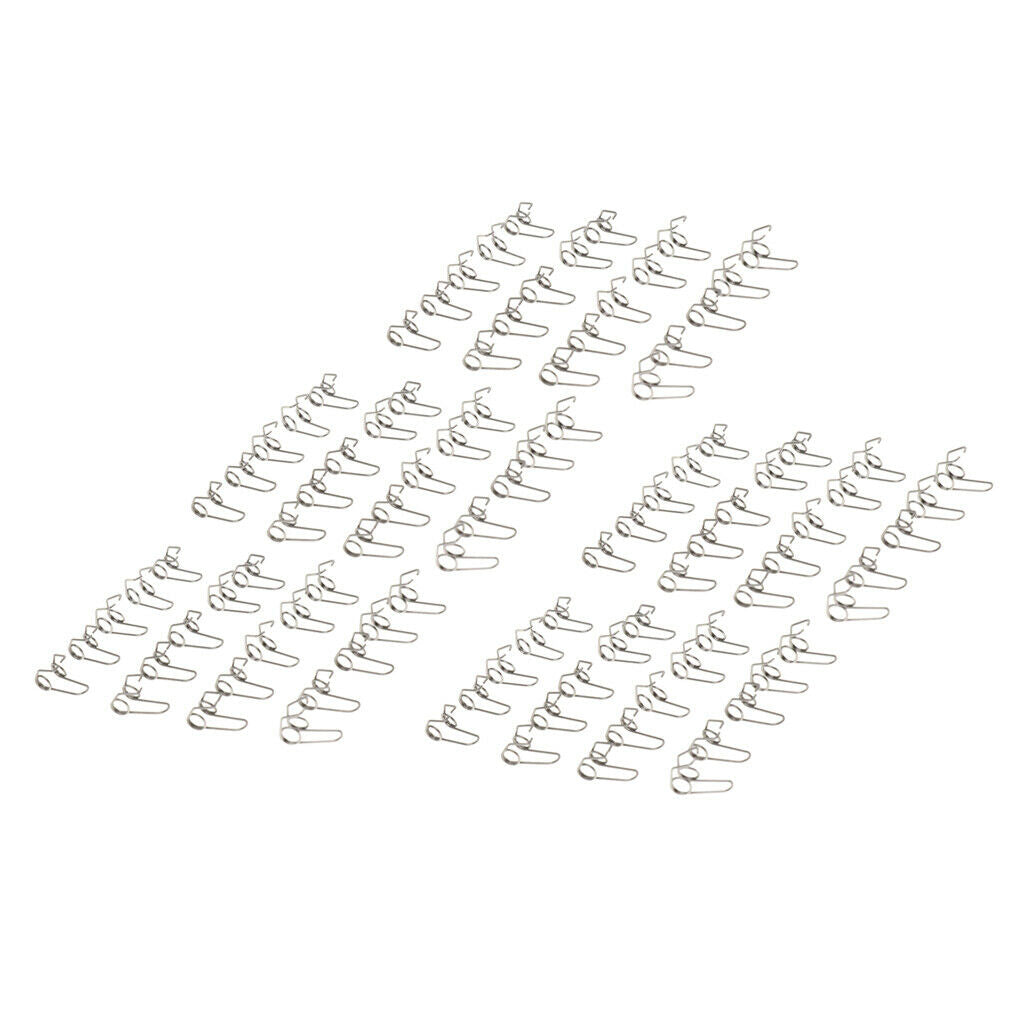 100x Stainless Steel Trumpet Waterkey Spit Value Spring Trumpet Replacement