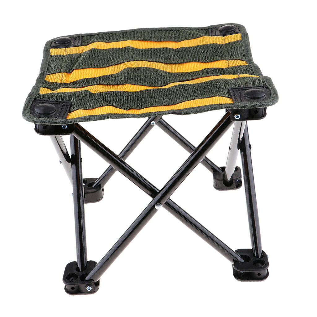 Camping Foldable Chair Garden Outdoors Travel Beach Fishing Stool BBQ Seat S