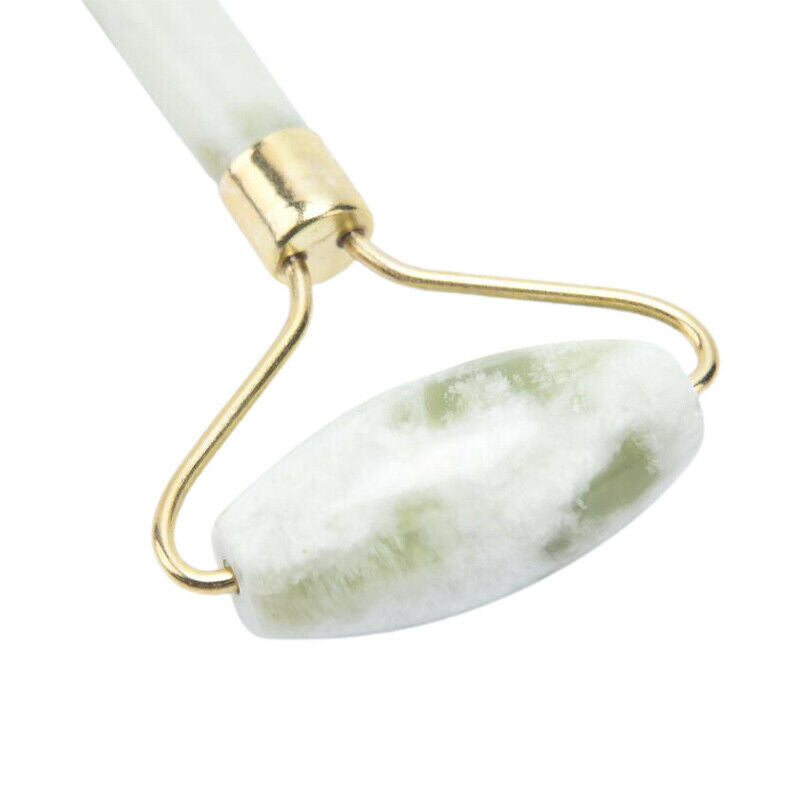 Face Eyes Massage Jade Stone Roller Anti Ageing Facial Skin Care Beauty T.l8