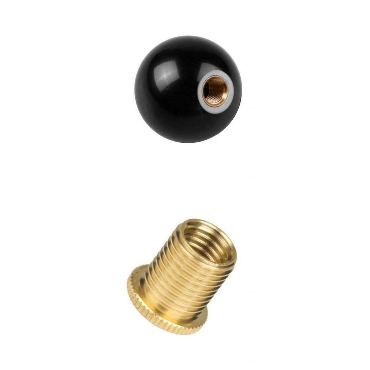 Universal 8 Billiard Round Car M12X1.25 Gear Shift Knob with M10x1.25 Nut