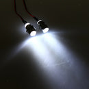 5mm 2 LED White Light For RC Car Buggy
