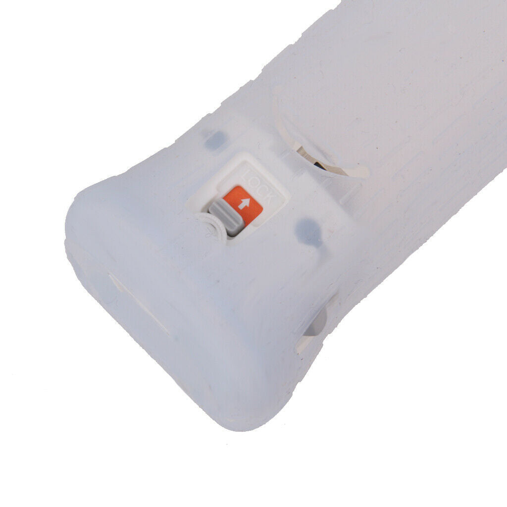 Motion Plus Adapter Sensor & Silicon Case for   Wii Controller White
