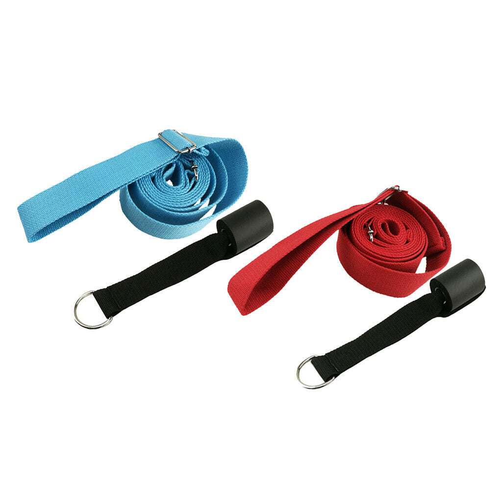 Lots 2 Door Leg Stretcher Ballet Stretch Strap Stretching-out Home Trainer