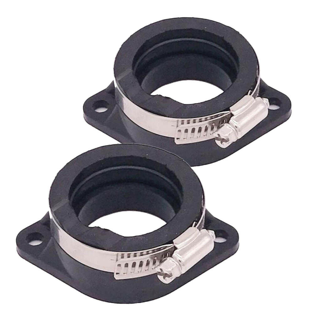 2Pack Adapter Intake Manifold Carb Carburetor Pipe Carb Joint Suzuki GN250