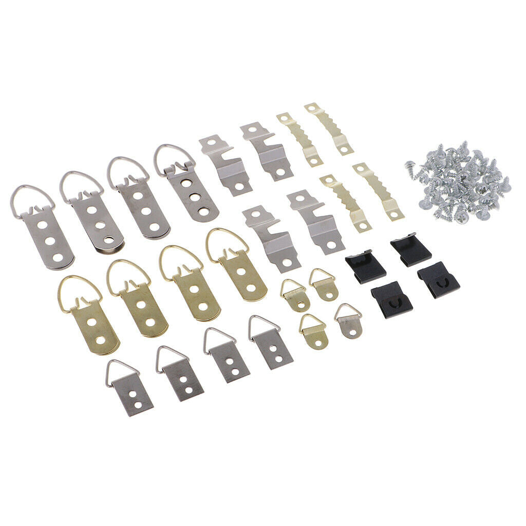 76x   Assorted   Photo   Frame   Hanging   Kit   Hanging   Solutions   Home