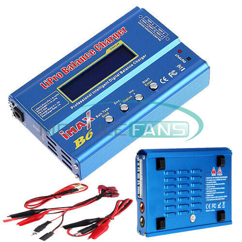 iMAX B6 AC Digital LCD RC Lipo NiMh NiCD Battery Balance Charger Power Adapter