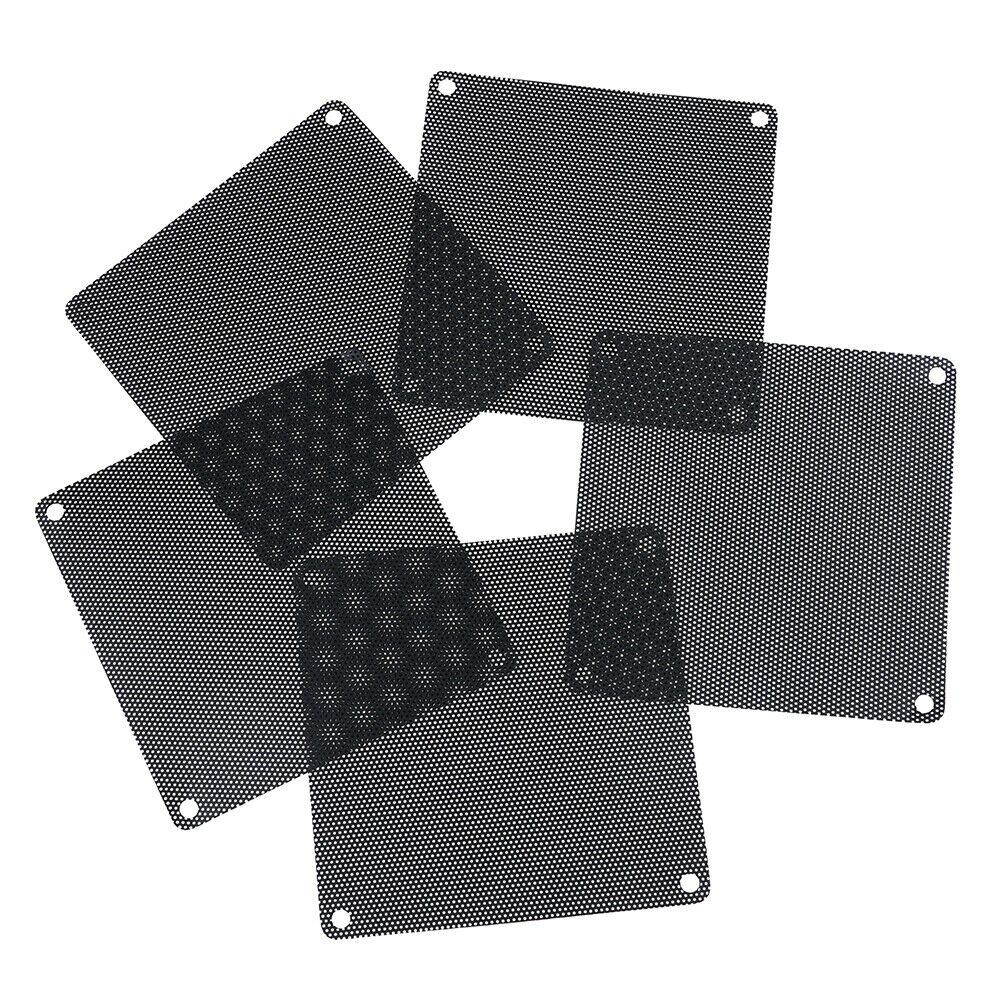 5x 90mm PVC black PC fan dust filter dustproof case computer cooler cover.l8