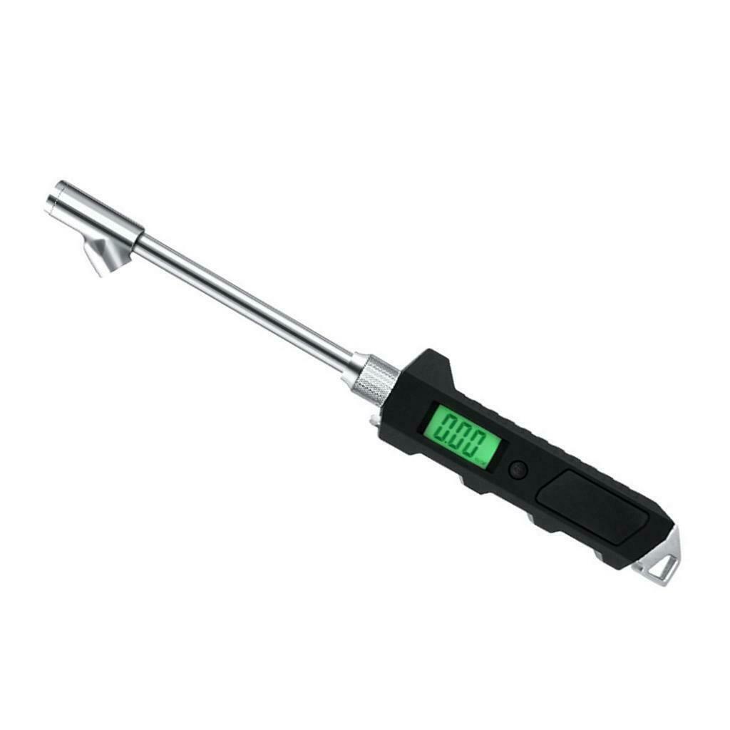 Heavy Duty Digital Tire Pressure Gauge Meter 0-230 PSI Stainless Steel Dual Head
