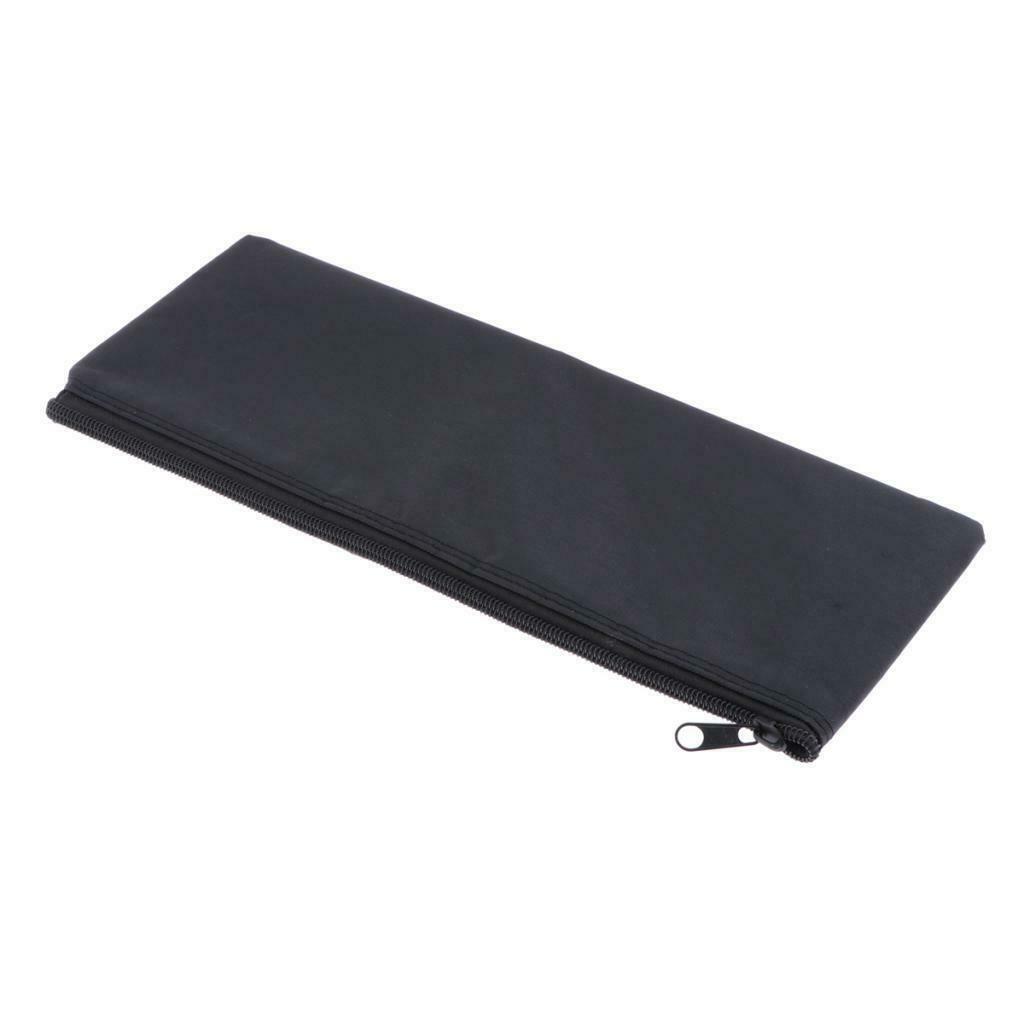 Waterproof Bag Pouch Oxford Cloth Black 31x11cm KTV Bar Outdoors Travel