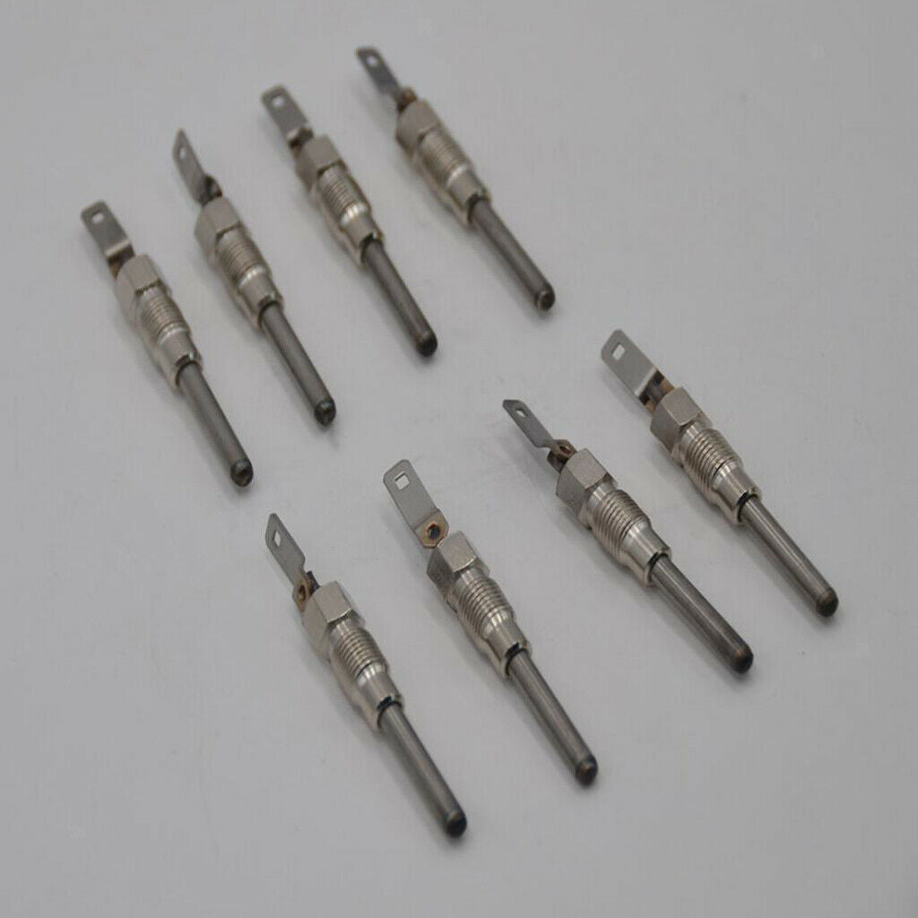 8pcs 6.5 L 6.2 L Start Glow Plugs Kits Set Fit For Chevy GMC Hummer OEM
