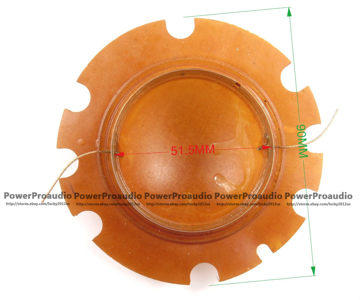 2 pcs High Quality KSV Radio diaphragm Voice Coil 51.5mm 90mm