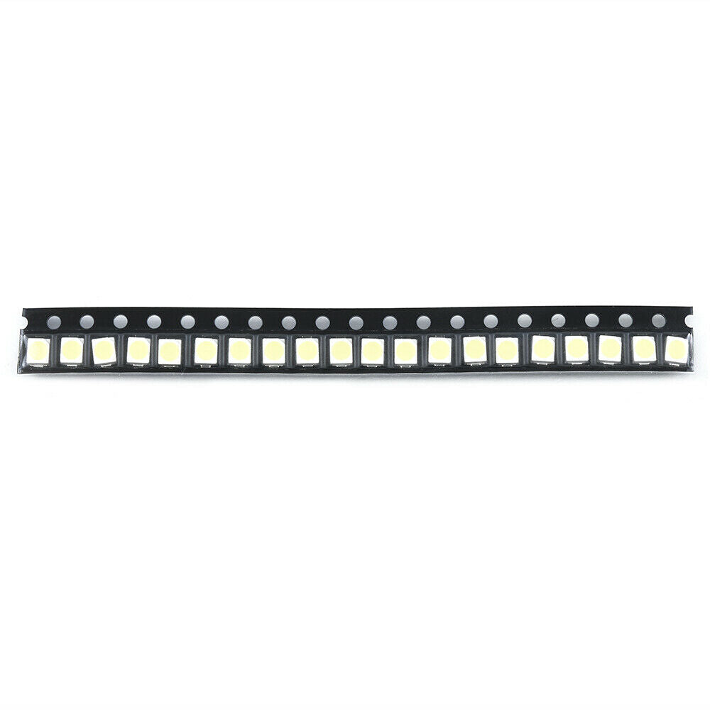 100 Pcs 3528 White Ultra Bright Light Diode 1210 SMD LED Lights Set - US
