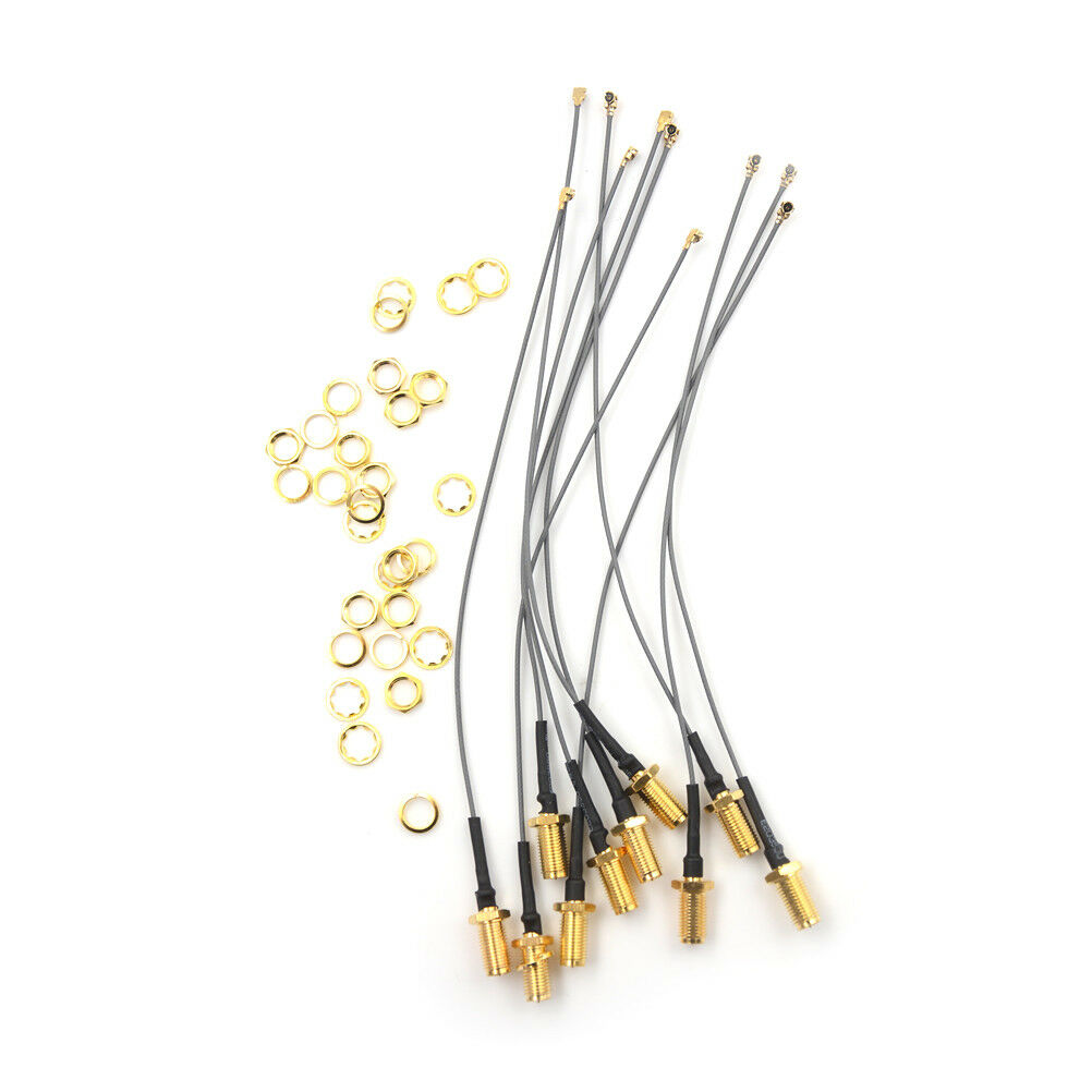 5PCS Extension Cord UFL to RP SMA Connector Antenna WiFi Pigtail Cable SR.l8