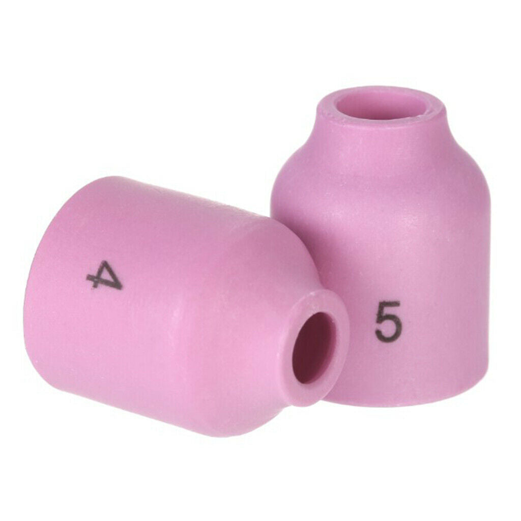 16x TIG Gaslinsen Welding Accessories With Clamping Sleeves, Ceramic Nozzles,
