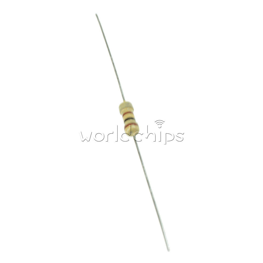 500PCS 100 Ohms 1/4W 0.25W 5% Carbon Film Resistors  Resistance