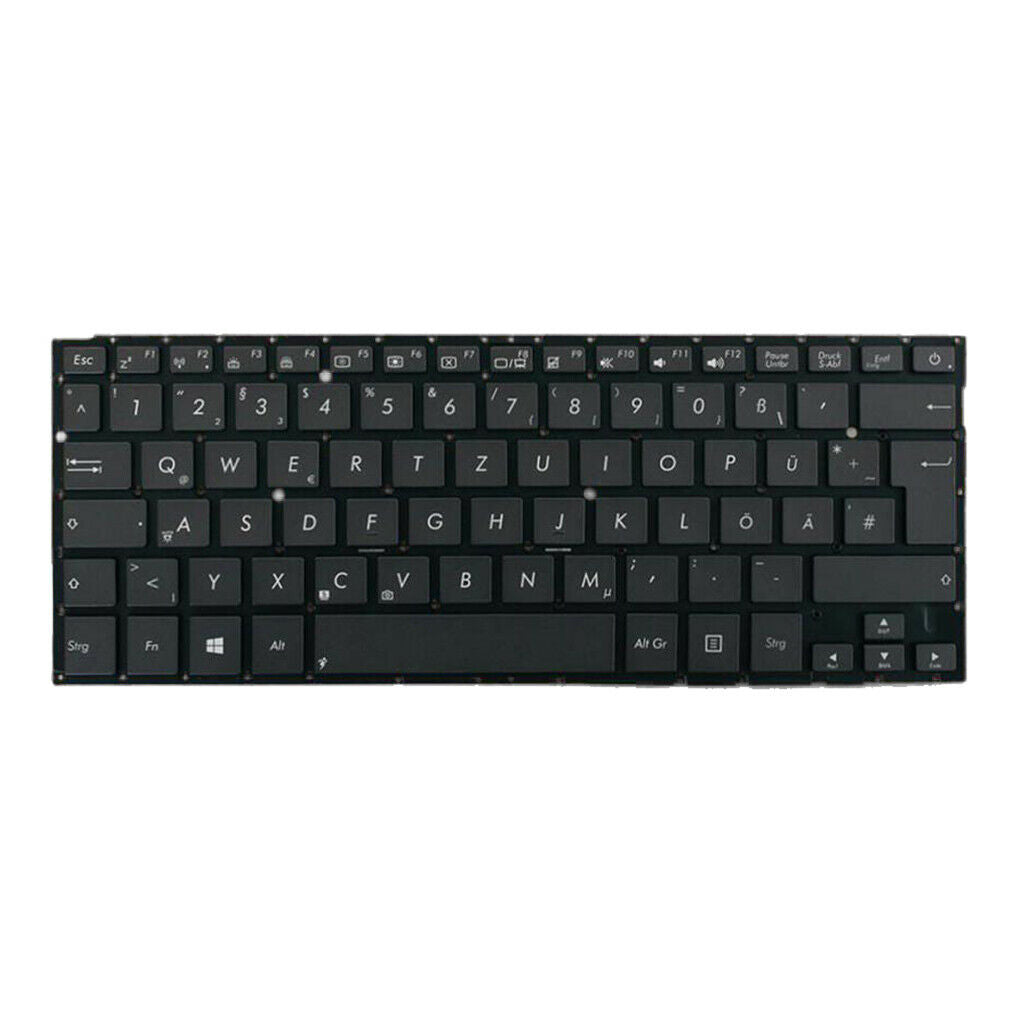 German Layout Keyobard Black Frameless for ASUS ux31 ux31a ux31-1a Desktop