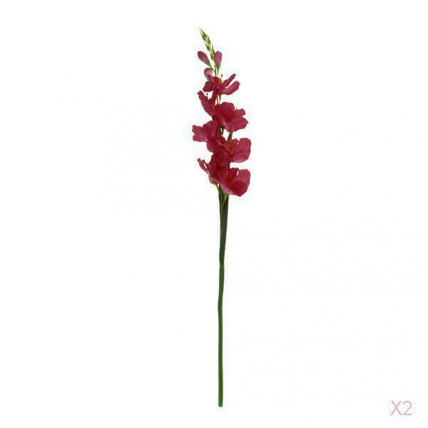 1x Artificial Simulation Gladiolus Flower Stem Wedding