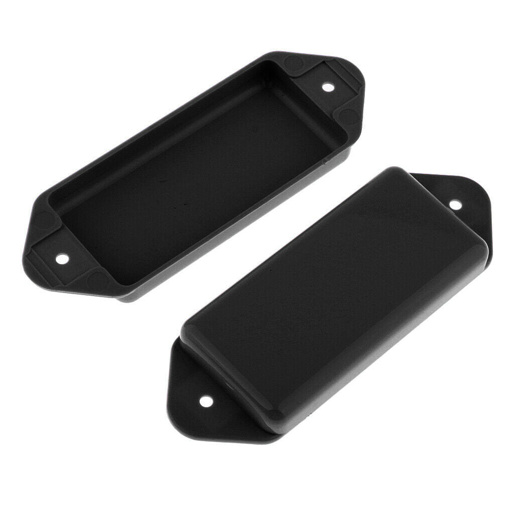 2PCS P90 Guitar Pickup Cover Bridge Lid Sealed Closed for Guitar Replacement
