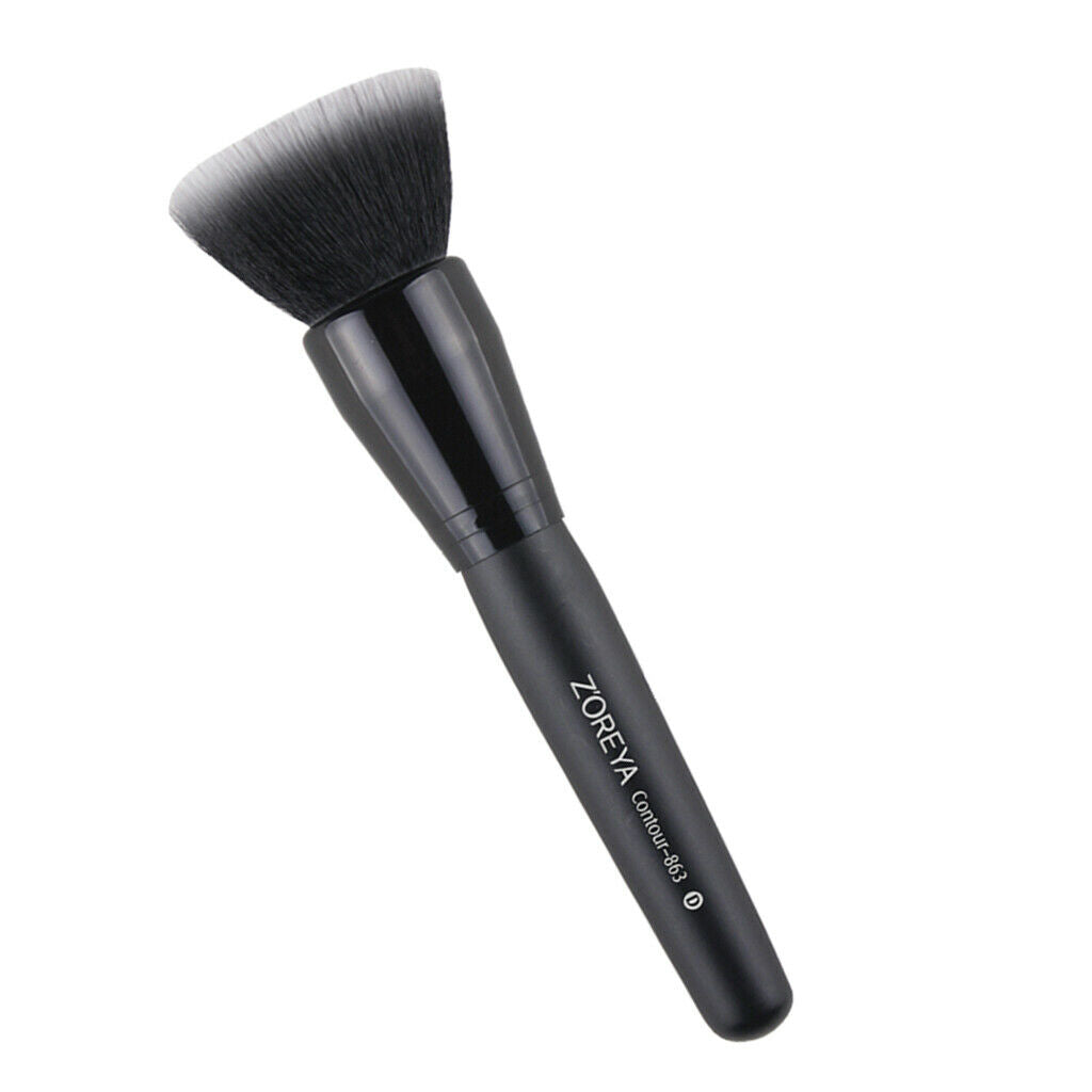 Makeup Foundation Flat Contour Kabuki Brush For Blending Buffing Stippling