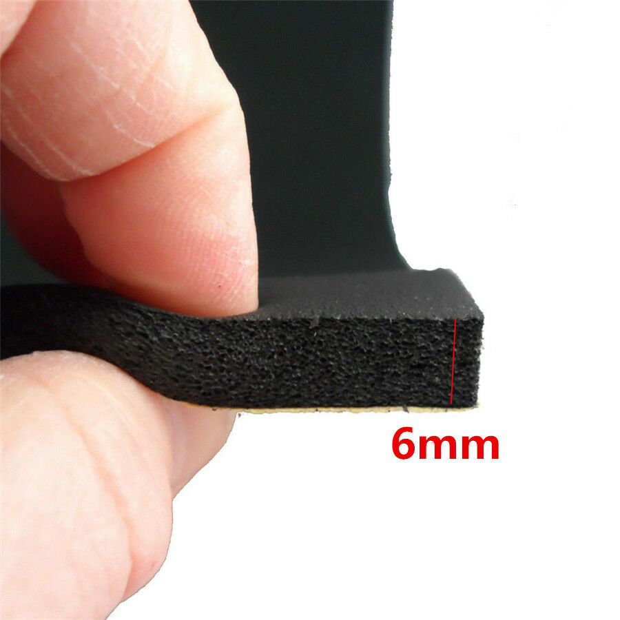 9 Sheets Flame Retardant Sound Proofing Waterproof Closed Cell Foam 6mm Thick