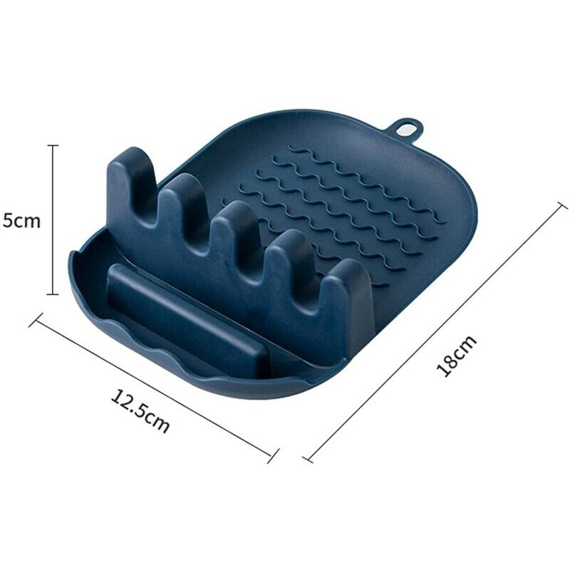 2 Pack Utensil Rest for Stove Top, Spoon Lid Rest for Kitchen Counter CookinG3F7