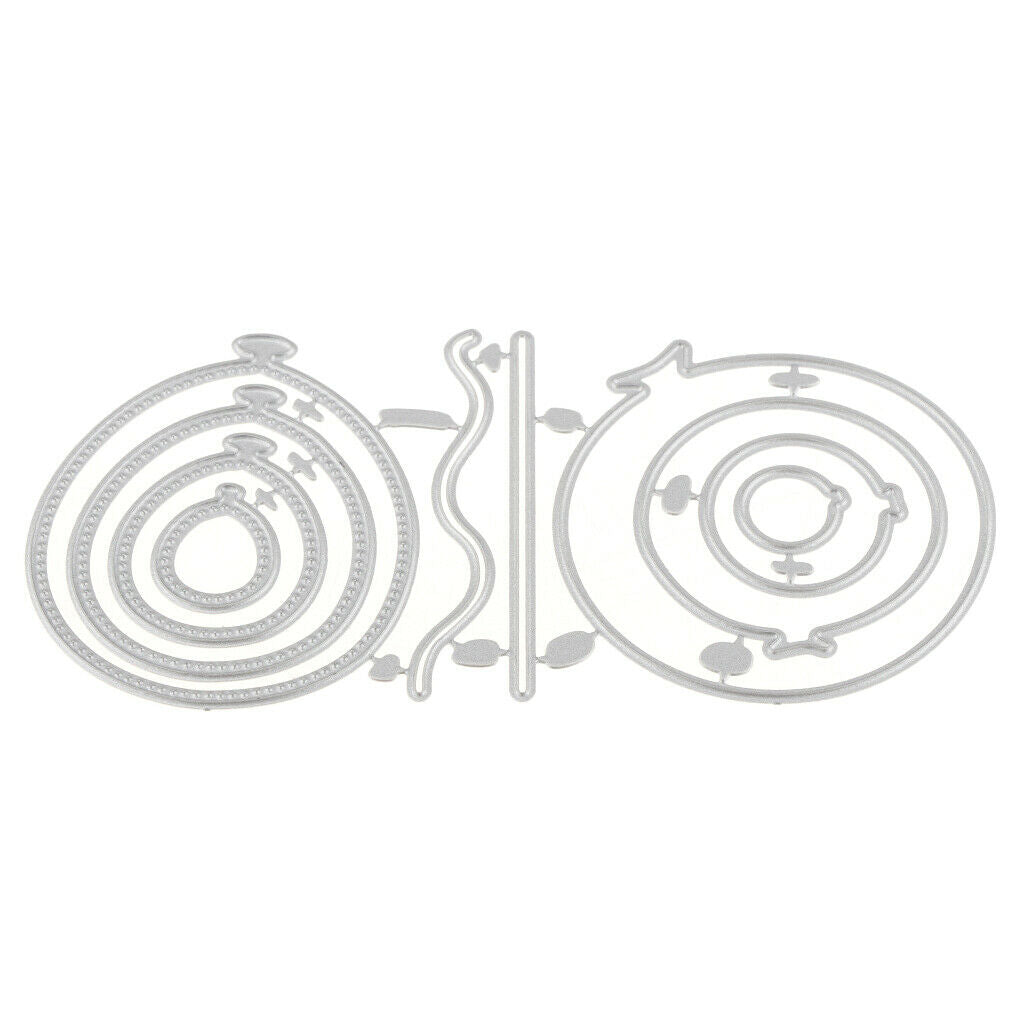 Die Cutting Template Scrapbooking Stencils With Balloon Shape, Cards, Photo