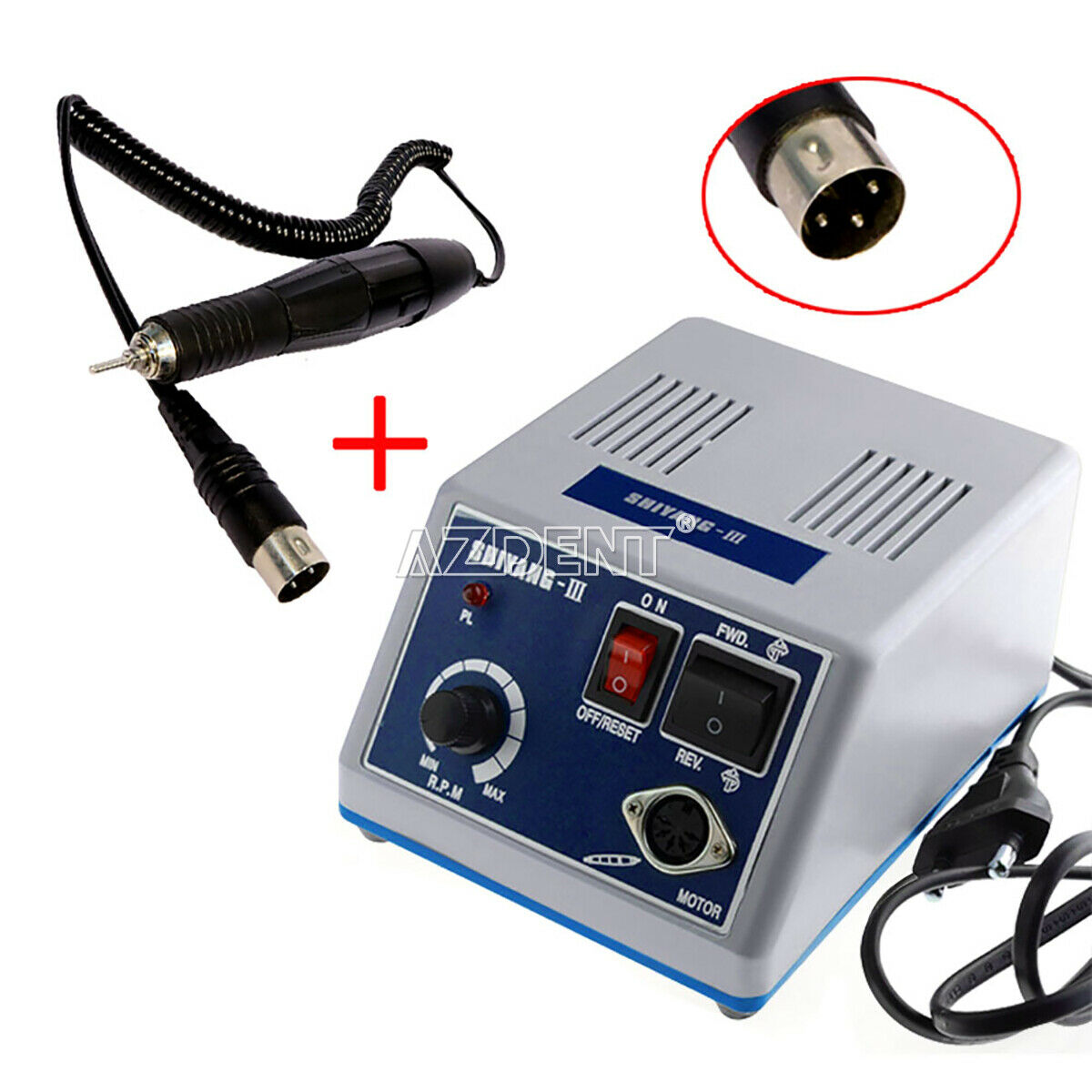 Dental Lab Marathon Electric Micromotor Polishing /35K RPM Motor Handpiece